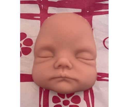 Silicone Practice Face: Closed Eyes (One)